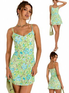 Vintage Noe Y2k Mini Dress Size Medium
